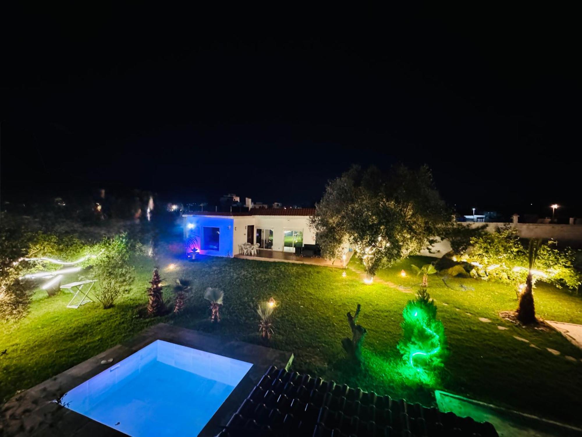 Central Villa With Pool Garden 5Km Sea Cabo Tétouan Eksteriør billede
